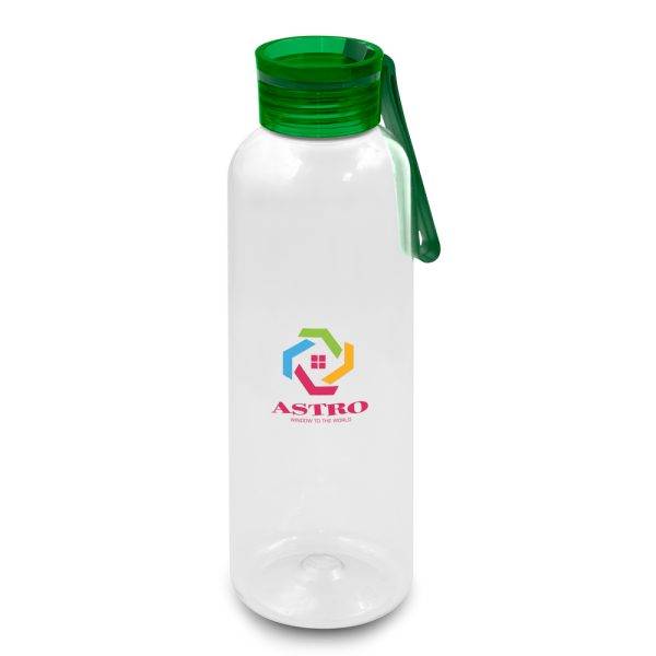 Bouteille de sport RPET 500 ml Suna vert personnalisable avec logo