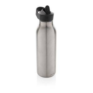 Bouteille d'eau 500ml fliptop en acier RCS Avira Ara personnalisable – réf. P438.082