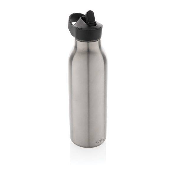 Bouteille d'eau 500ml fliptop en acier RCS Avira Ara personnalisable – réf. P438.082