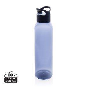 Bouteille d'eau 650ml en rPET RCS Oasis bleu personnalisable avec logo – réf. P437.0325