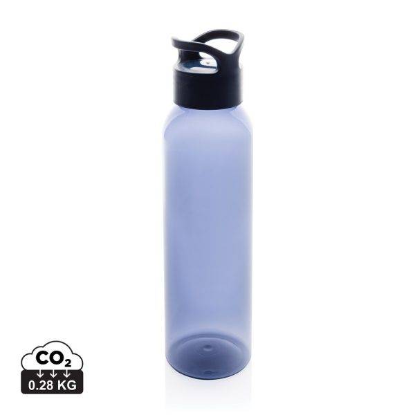 Bouteille d'eau 650ml en rPET RCS Oasis bleu personnalisable avec logo – réf. P437.0325