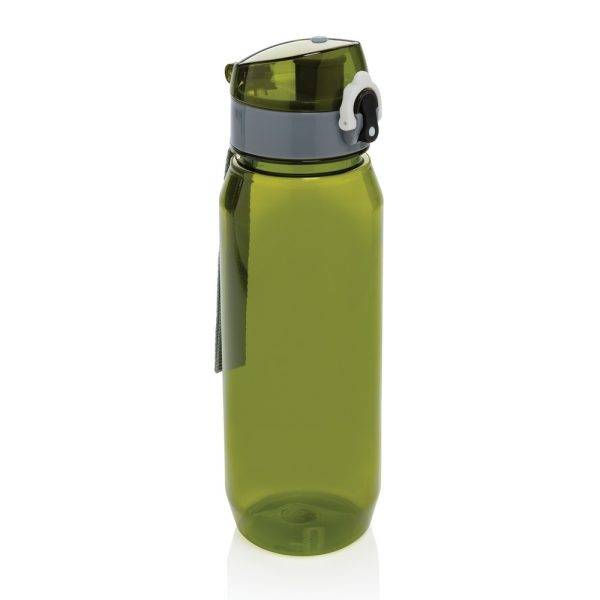 Bouteille d'eau étanche 800ml en PET recyclé RCS Yide personnalisable – réf. P437.027
