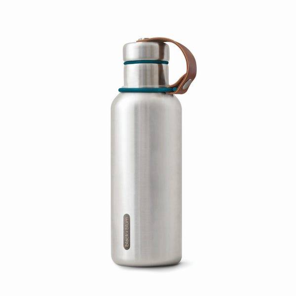 Bouteille d'eau isotherme 500ml Black+Blum vert personnalisable