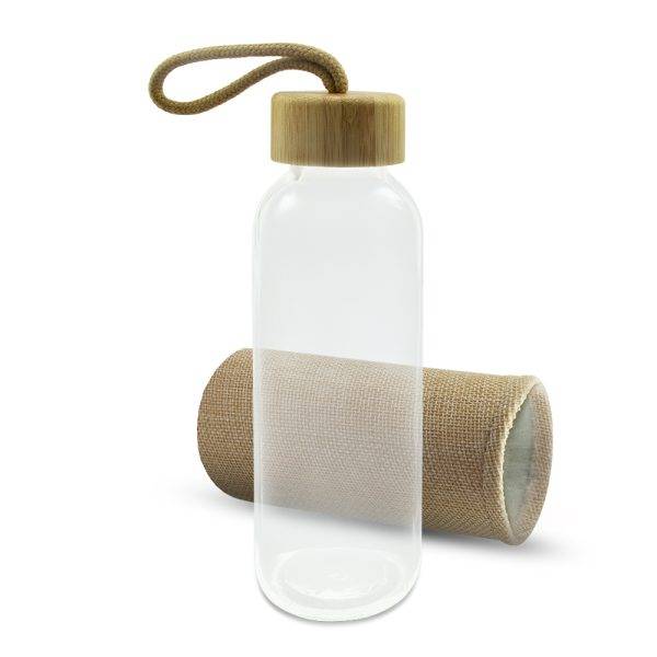 Bouteille en verre 420 ml | Shaun neutre personnalisable avec logo