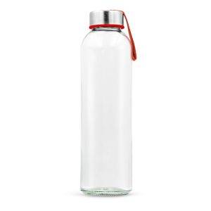 Bouteille en verre 500 ml avec ruban coloré Viivi personnalisable – réf. VA062-05