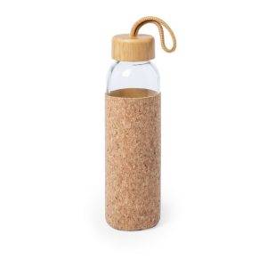 Bouteille en verre 500 ml neutre personnalisable avec logo