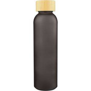Bouteille en verre 500 ml noir personnalisable avec logo – réf. VB111-03