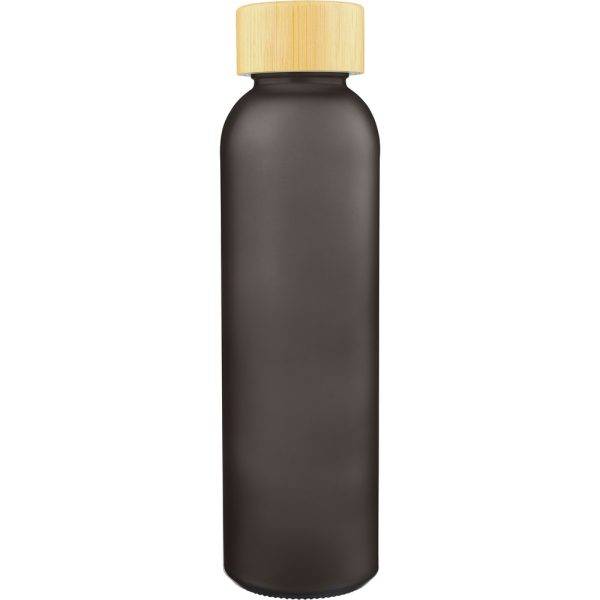 Bouteille en verre 500 ml noir personnalisable avec logo – réf. VB111-03