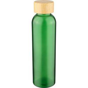 Bouteille en verre 500 ml vert personnalisable avec logo