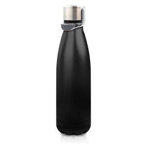 Bouteille isotherme 500 ml Air Gifts | Charles noir personnalisable
