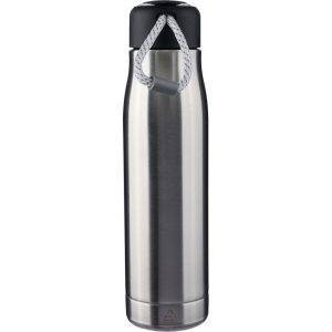 Bouteille isotherme 500 ml argent personnalisable avec logo – réf. VA562-32