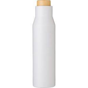 Bouteille isotherme 500 ml blanc personnalisable avec logo – réf. V1175-02