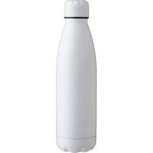 Bouteille isotherme 500 ml blanc personnalisable avec logo – réf. V1676-02