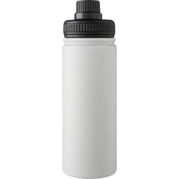 Bouteille isotherme 500 ml blanc personnalisable avec logo – réf. VA430-02