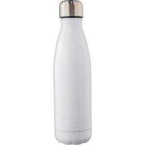Bouteille isotherme 500 ml blanc personnalisable avec logo – réf. VA434-02