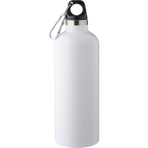 Bouteille isotherme 500 ml blanc personnalisable avec logo – réf. VA872-02