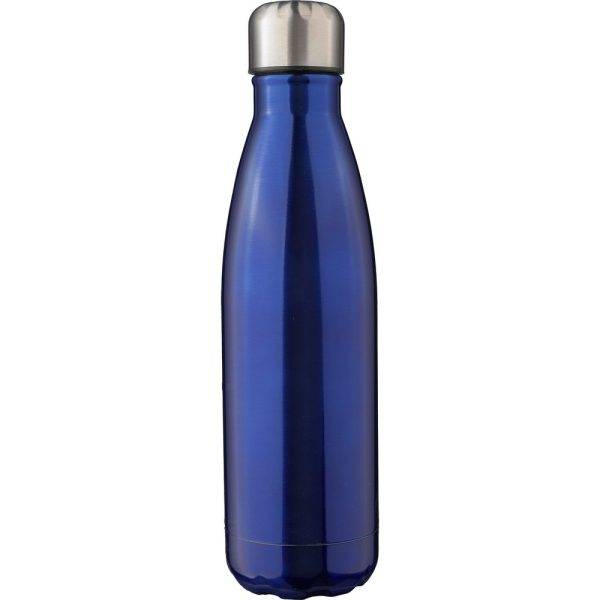 Bouteille isotherme 500 ml bleu marine personnalisable avec logo – réf. VA434-04