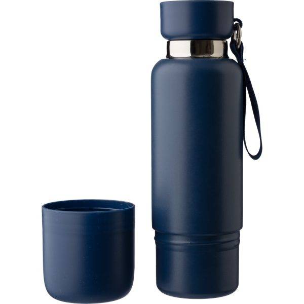 Bouteille isotherme 500 ml bleu personnalisable avec logo – réf. VA213-11