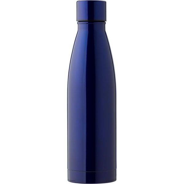 Bouteille isotherme 500 ml bleu personnalisable avec logo