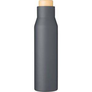 Bouteille isotherme 500 ml graphite personnalisable avec logo