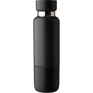 Bouteille isotherme 500 ml noir personnalisable avec logo – réf. VA213-03