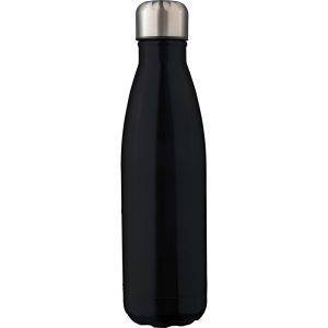 Bouteille isotherme 500 ml noir personnalisable avec logo – réf. VA434-03