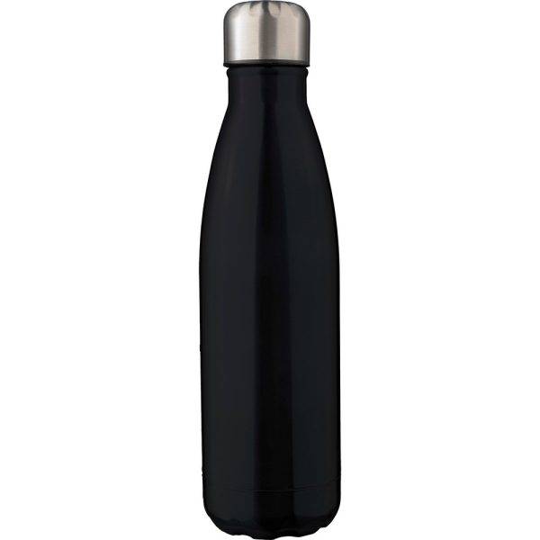 Bouteille isotherme 500 ml noir personnalisable avec logo – réf. VA434-03