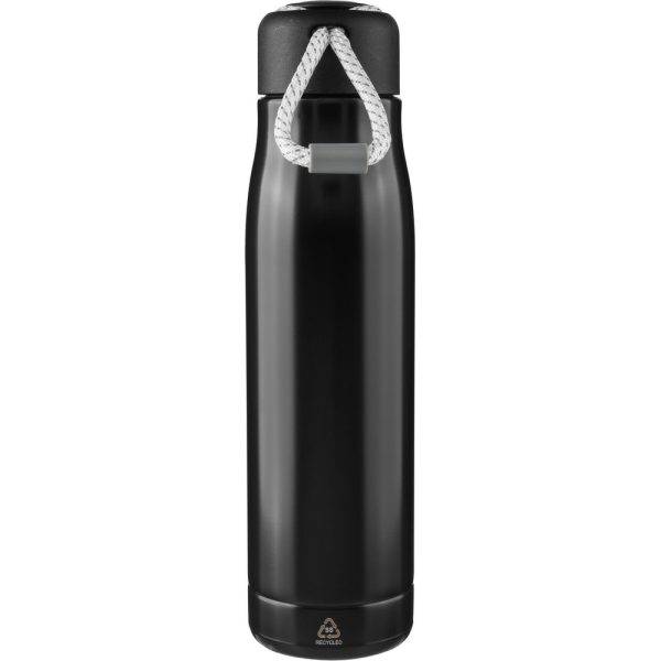 Bouteille isotherme 500 ml noir personnalisable avec logo – réf. VA562-03