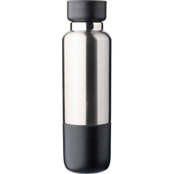 Bouteille isotherme 500 ml noir personnalisable avec logo – réf. VA583-03