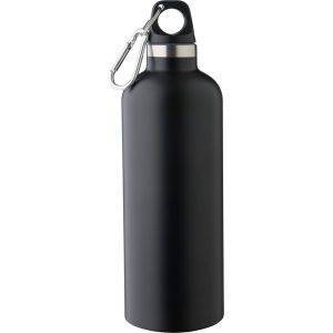 Bouteille isotherme 500 ml noir personnalisable avec logo – réf. VA872-03