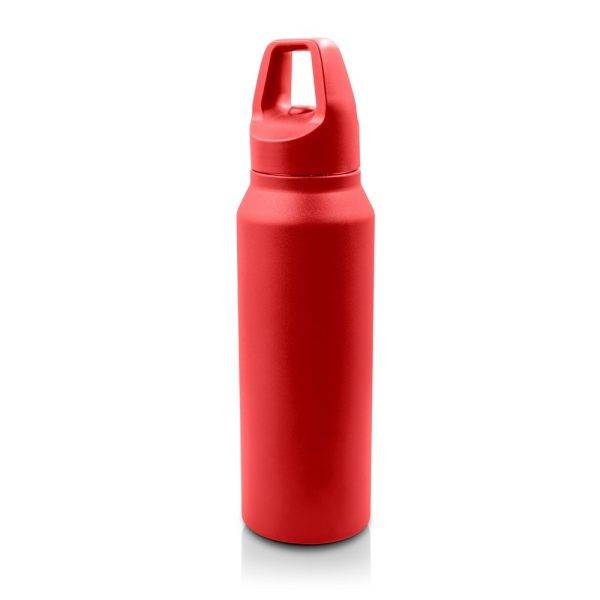 Bouteille isotherme 530 ml Air Gifts Almaide rouge personnalisable
