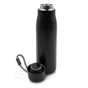 Bouteille isotherme 550 ml Air Gifts | Cameron noir personnalisable