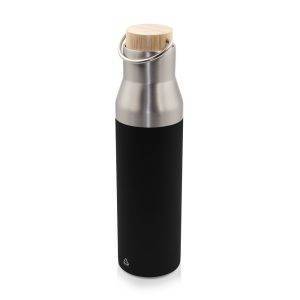 Bouteille isotherme 550 ml Zah noir personnalisable avec logo