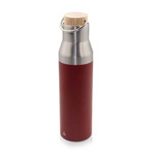 Bouteille isotherme 550 ml Zah rouge personnalisable avec logo