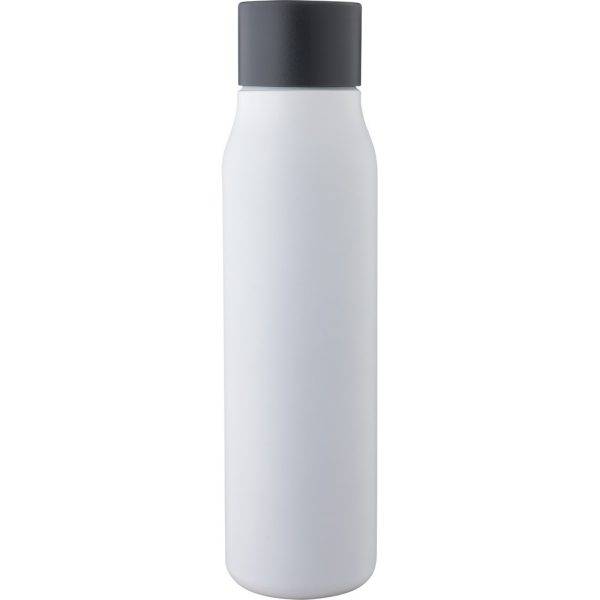 Bouteille isotherme 600 ml blanc personnalisable avec logo – réf. VA852-02