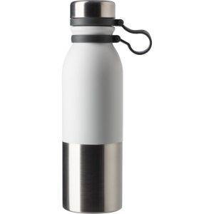 Bouteille isotherme 600 ml blanc personnalisable avec logo