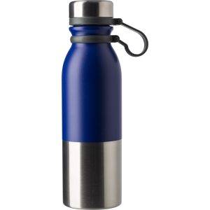 Bouteille isotherme 600 ml bleu personnalisable avec logo