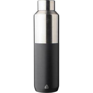 Bouteille isotherme 600 ml noir personnalisable avec logo – réf. VA280-03