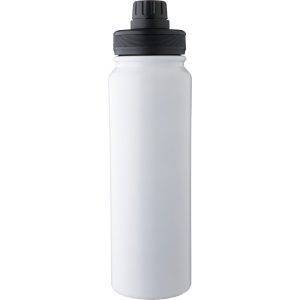 Bouteille isotherme 800 ml blanc personnalisable avec logo