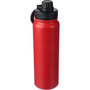 Bouteille isotherme 800 ml rouge personnalisable avec logo