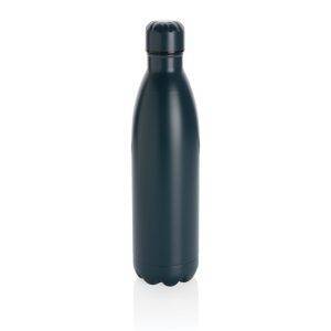 Bouteille isotherme en acier 750ml bleu personnalisable avec logo