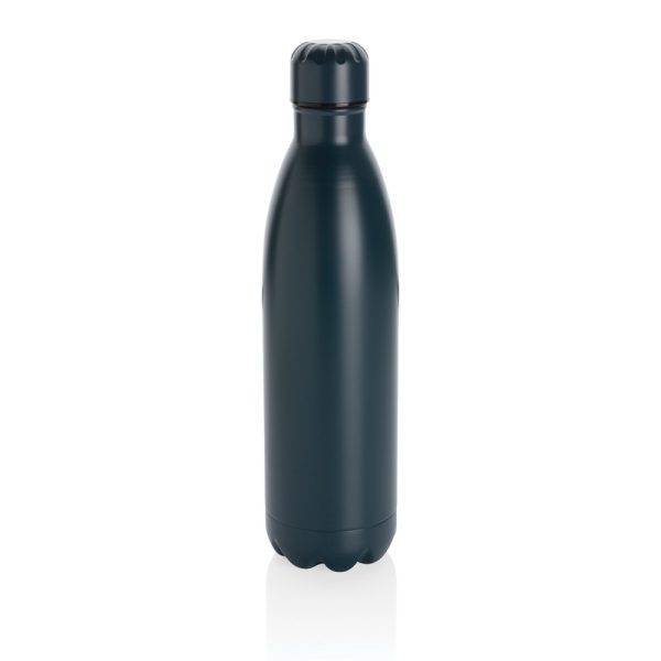 Bouteille isotherme en acier 750ml bleu personnalisable avec logo