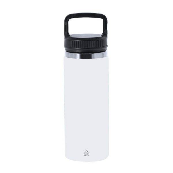 Bouteille isotherme en acier inoxydable recyclé 550 ml personnalisable