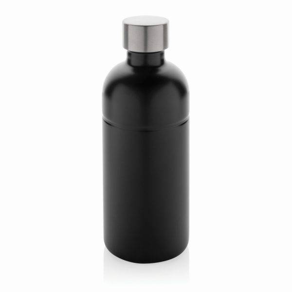 Bouteille pour boisson gazeuse en acier recyclé RCS personnalisable
