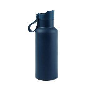 Bouteille thermique 500 ml VINGA Balti bleu personnalisable avec logo