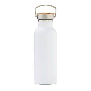 Bouteille thermique 500 ml VINGA Miles blanc personnalisable avec logo