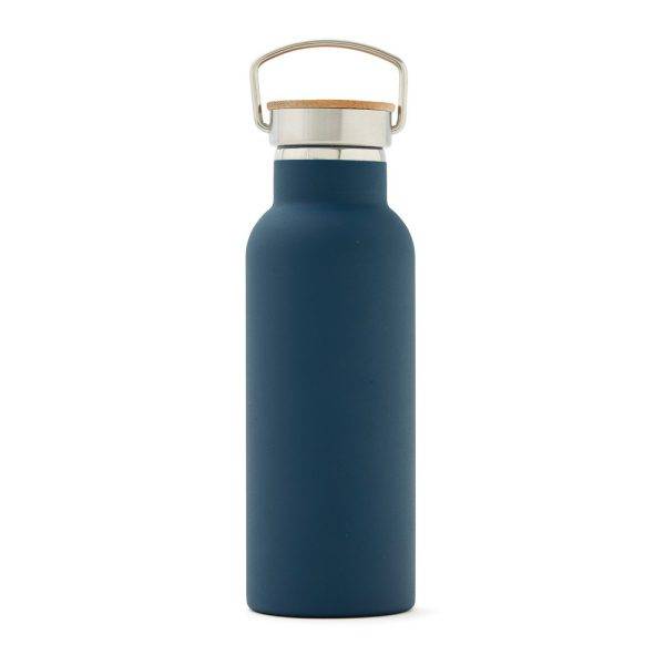 Bouteille thermique 500 ml VINGA Miles bleu personnalisable avec logo