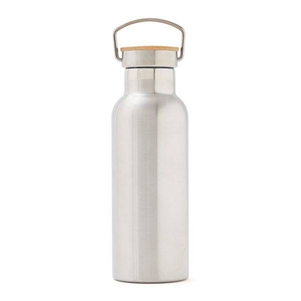Bouteille thermique 500 ml VINGA Miles gris personnalisable avec logo – réf. VG059-32