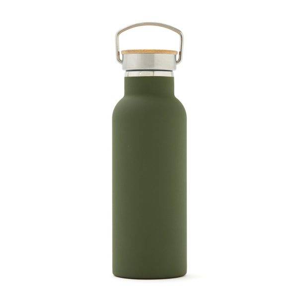 Bouteille thermique 500 ml VINGA Miles vert personnalisable avec logo