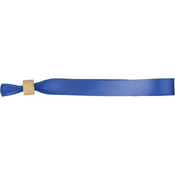 Bracelet bleu personnalisable avec logo